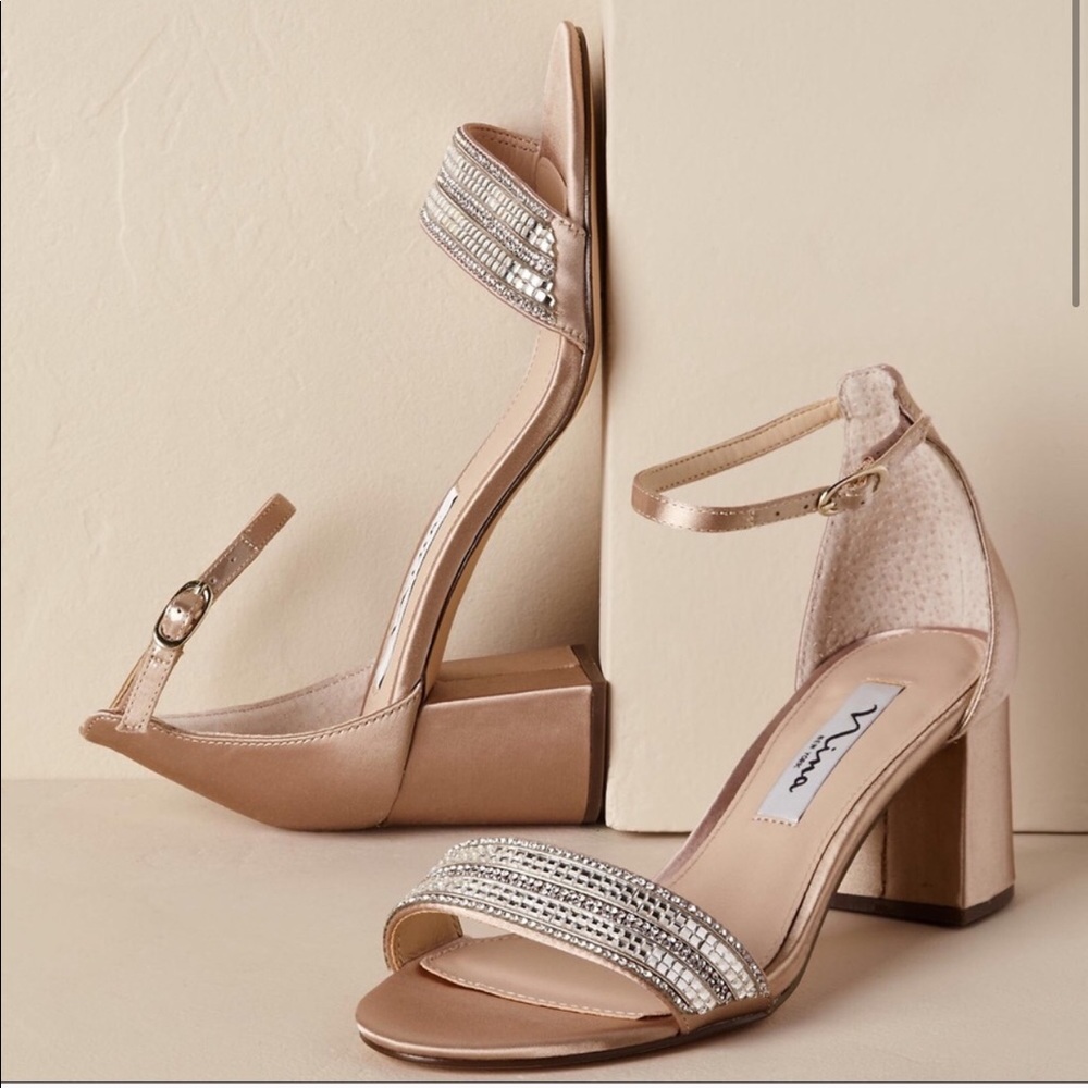Anthropologie BHLDN Nina roz heels